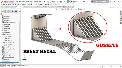 sheet metal bend stiffener|sheet metal gusset design guidelines.